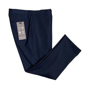 Michael Kors Passport Collection Men's 33x30 Dress Pants Classic Fit Navy NEW